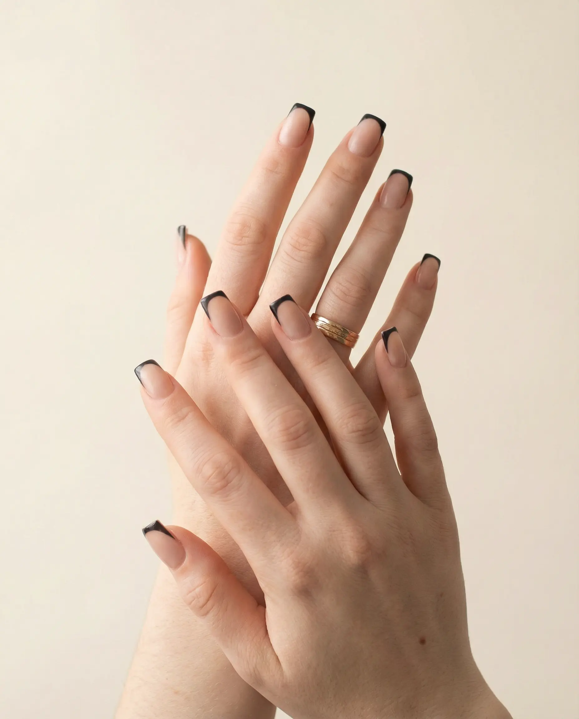 Black french manikyr av Alesia